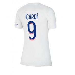 Paris Saint-Germain Mauro Icardi #9 kläder Kvinnor 2022-23 Tredje Tröja Kortärmad